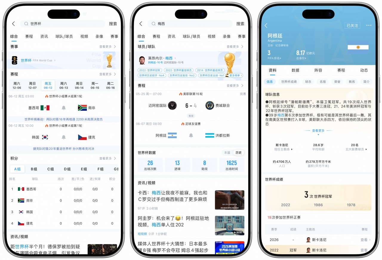 48队104场39天:世界杯频道上线,数据与互动功能同步开放 48队104场39天:世界杯频道上线,数据与互动功能同步开放